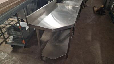 Stainless Steel Free Standing Counter