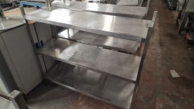 Stainless Steel Free Standing Shelving Unit