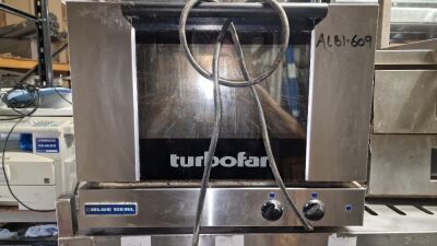 240v Blue Seal Turbo Fan Commercial Counter Top Oven - 3