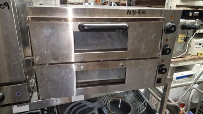240v I TAL I NOX 3KW Dual Oven - 2