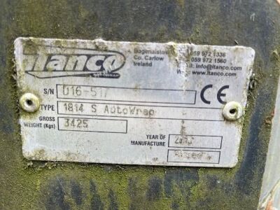 2015 Tanco 1814 S Autowrap Bale Wrapper - 10