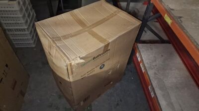 Boxed Turin Shadow Grey Vanity Unit