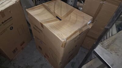 Boxed Tailored Bathrooms Sorrento Tailored Grey Double Door Vanity Unit - 2
