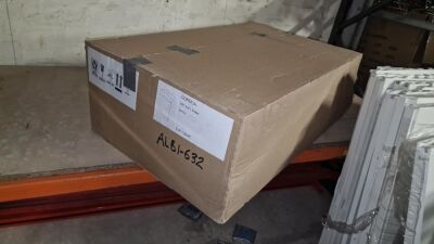 Boxed Corsica WC Unit L Shape Denim