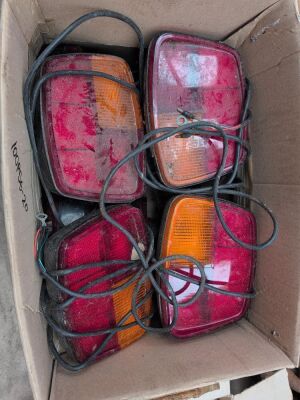 5x Pairs of Bedford TK Rear Lamps