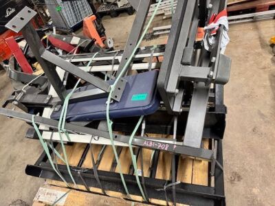 Various Bench Press Equipment 