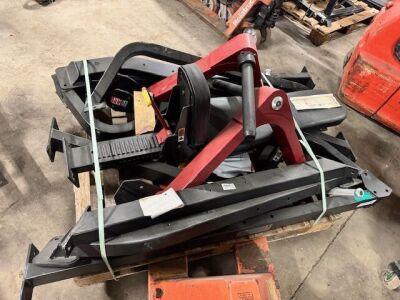 Various Gym Equipment On a Pallet
