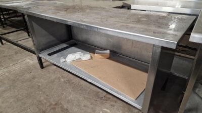Stainless Steel Free Standing Counter