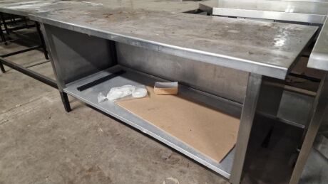 Stainless Steel Free Standing Counter