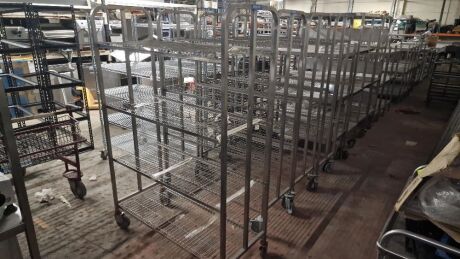Temp Rite Mobile Shelving Rack