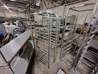 Stainless Steel Tray Rack