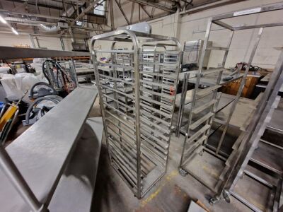 Stainless Steel Tray Rack - 2
