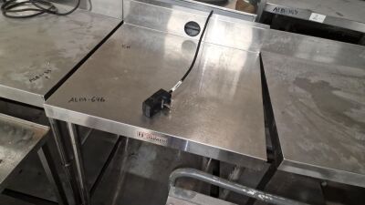 Simply Stainless Mobile Work Surface