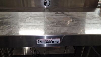 Simply Stainless Steel Mobile Counter - 2
