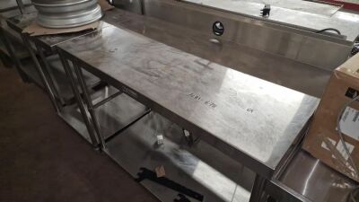 Simply Stainless Steel Mobile Counter - 3