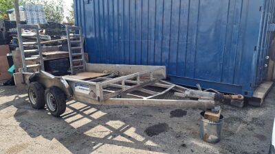 Twin Axle Trailer c/w Drop Down Ramps