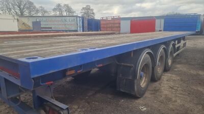 2013 SDC 45ft Triaxle PSK Flat Trailer