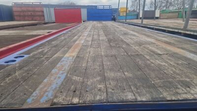 2013 SDC 45ft Triaxle PSK Flat Trailer - 3