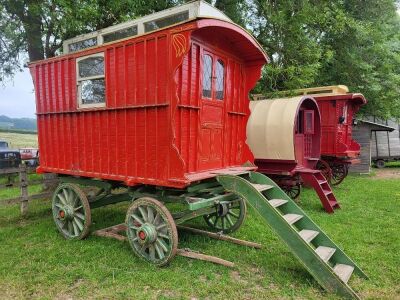 Romany Horse-Drawn Gypsy Caravan - 2