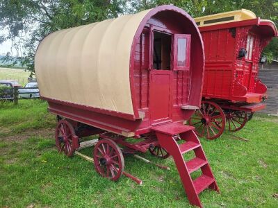Bow Top Horse Drawn Gypsy Caravan
