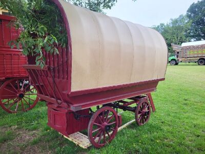 Bow Top Horse Drawn Gypsy Caravan - 4