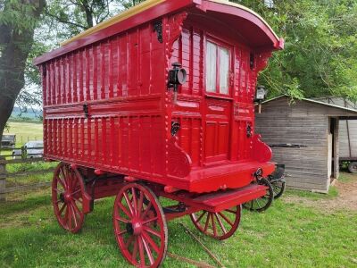 Romany Gypsy Horse Drawn Caravan
