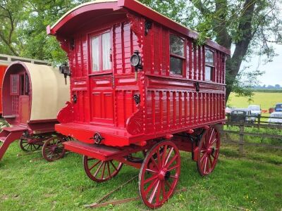 Romany Gypsy Horse Drawn Caravan - 2