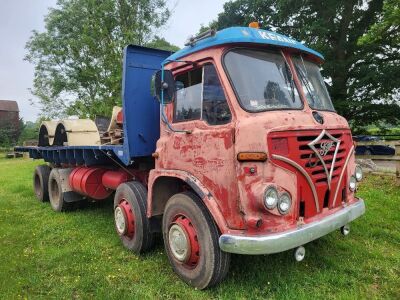 1972 Foden S39 8x2 Twin Steer Rigid Flat