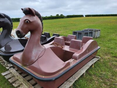 4 Person Horse Themed Pedal Boat