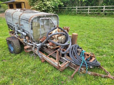 Single Axle Drawbar Water Pump