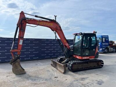 2018 Kubota KX080-4a Excavator