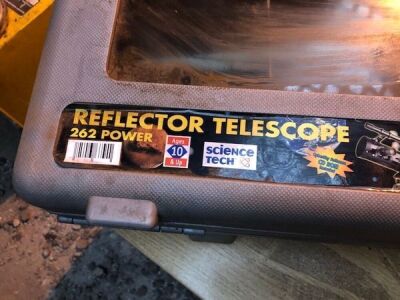 Reflector Telescope, 262 Power  - 2