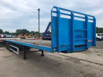 2008 SDC 45ft Triaxle Flat PSK