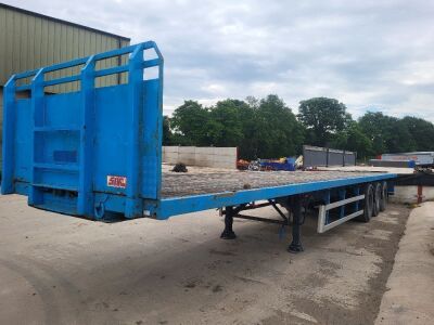 2008 SDC 45ft Triaxle Flat PSK - 2