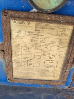 2008 SDC 45ft Triaxle Flat PSK - 10