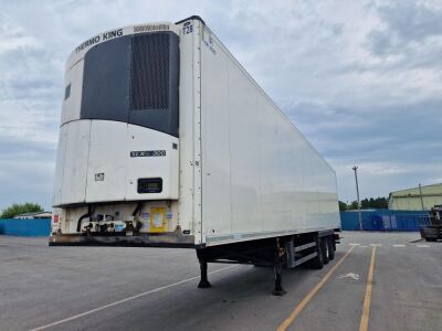 2014 Schmitz Triaxle Single Temp Refrigerated Trailer