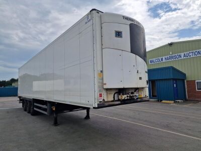 2014 Schmitz Triaxle Single Temp Refrigerated Trailer