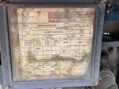 2019 Schmitz Triaxle Dual Temp Refrigerated Trailer - 10