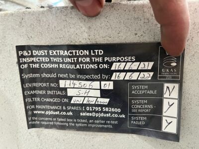 P & J Dust Extraction Unit - 6
