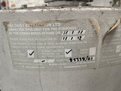 P & J Dust Extraction Unit - 7