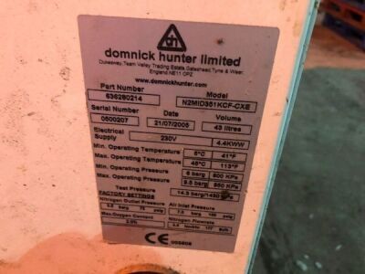 2005 Domnick Hunter SF4FF Work Place Air System  - 2