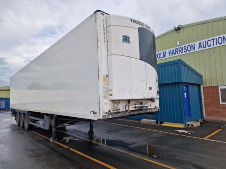 2017 Schmitz Triaxle Single Temp Refrigerated Trailer