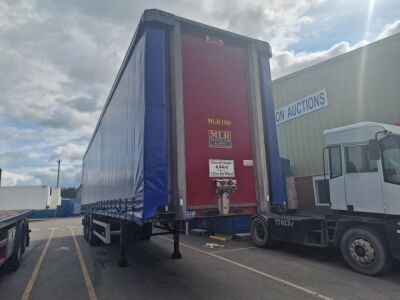 2013 SDC Triaxle Curtainside Trailer - 2