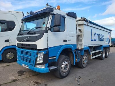 2018 Volvo FM460 8x4 Alloy Body Tipper - 2
