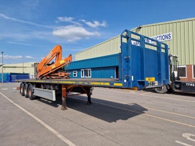 2015 Farlow Triaxle Flat Trailer