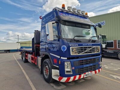2009 Volvo FM3600 6x2 Rear Lift Crane Rigid