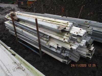 Steel Building Parts, To Include - Girders, Cross Members, Cladding + Insulated Cladding - 4