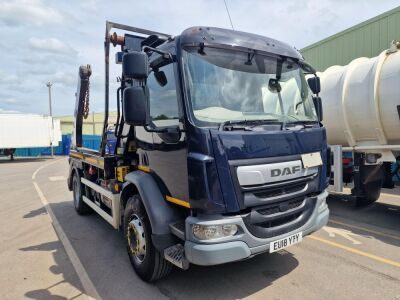 2018 DAF LF260 4x2 Telescopic Skip Loader