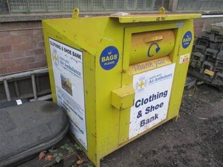 Clothes Bank Bin