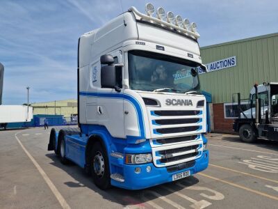 2016 Scania R580 Topline 6x2 Rear Lift Tractor Unit